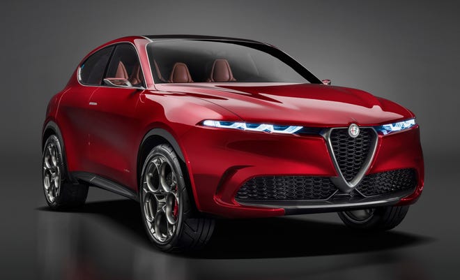 Alfa Romeo Tonale concept vehicle