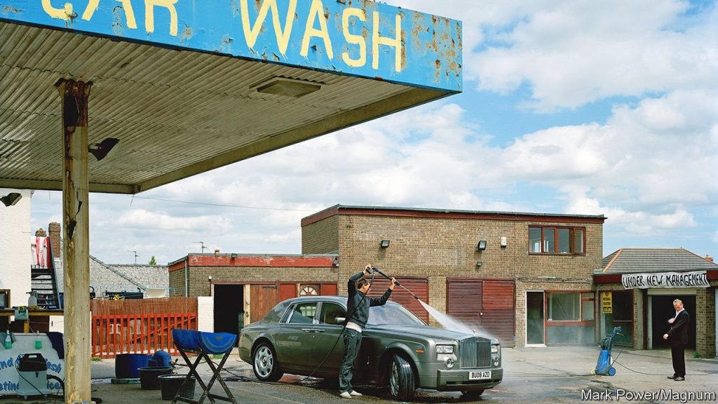 Machines are once again doing the car-washing in Britain