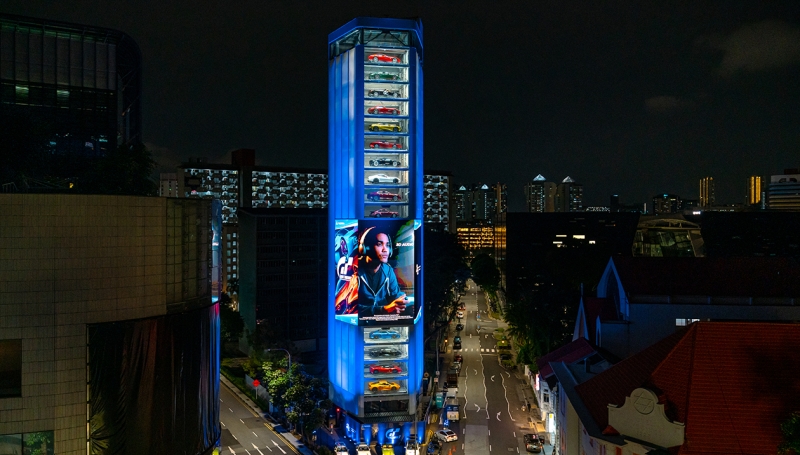 PlayStation SG creates massive car vending machine in US0k marketing stunt