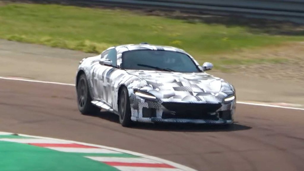 Ferrari Roma V12 Test Mule Caught Going Flat Out On Track