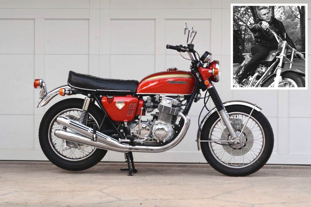 There’s An Ex-Steve McQueen “Sandcast” 1969 Honda CB750 For Sale
