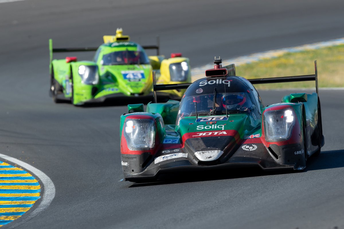 The #38 Jota crew controlled LMP2 from early on as Gonzalez, Da Costa and Stevens took victory